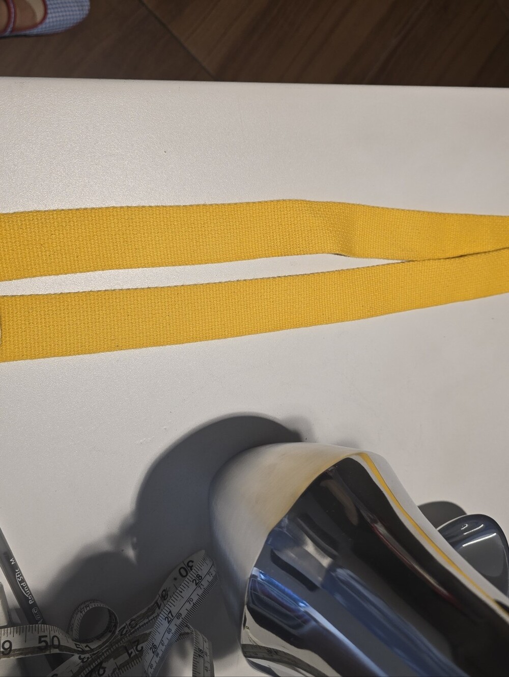 Clare V. Yellow Cotton Strap - Picture 3 of 8